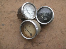 Vintage car lorry ? smiths vacuum fuel petrol gauge x3 JOB LOT UNKNOWN UNTESTED