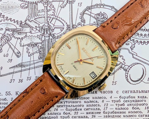 Vintage sekonda 17j mechanical - sekonda,