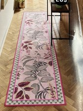 NEXT Bold Tropical Floral Runner  66 x 200cm Washable Rug Carpet NEW
