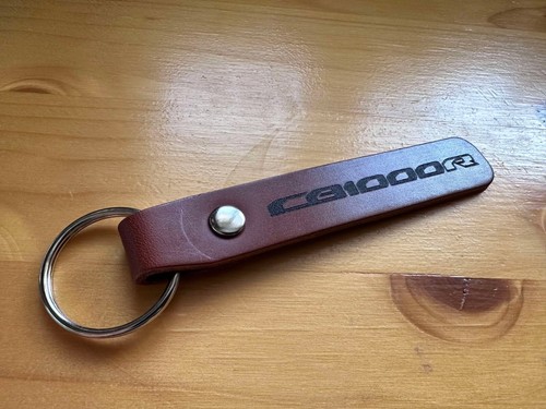 Cb1000r leather key ring - leather,