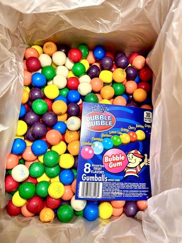 Dubble bubble gumballs - gumballs, one