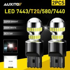 2x T20 7443 LED Sidelight DRL