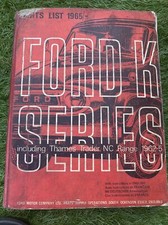 Ford series truck parts list - k,