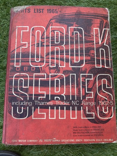 Ford series truck parts list - series,