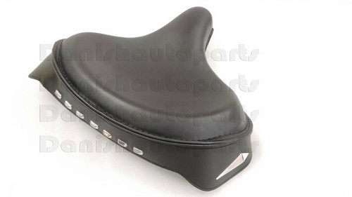Police solo seat black - seat, leather