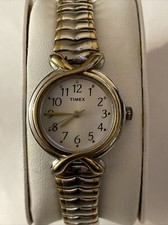 Vintage Timex Watch Women Gold