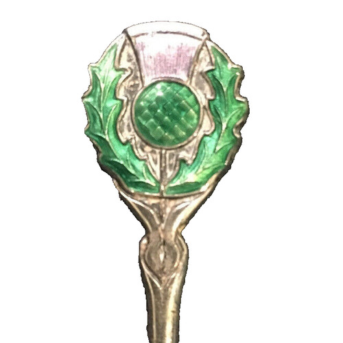 Silver spoon thistle scotland - silver,