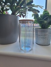 2 pcs - 16oz Iridescent Glass