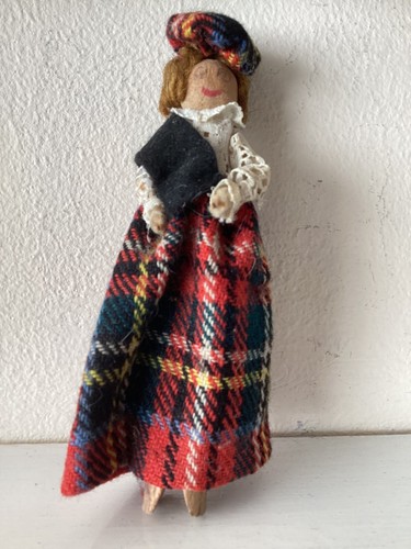 Vintage peg doll woman - peg, doll,