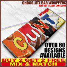 Funny Chocolate Bar Wrappers