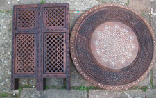 SUPERB  LARGE OCTAGONAL INLAID