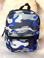Build A Bear, Camouflage, Bear Sized Backpack. B 479