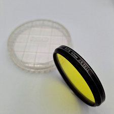 BDB 49mm 2X YELL Filter w/Case. *VGC*. Clean Filter. (refB)