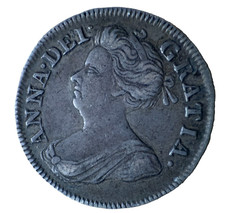 Queen Anne silver Fourpence