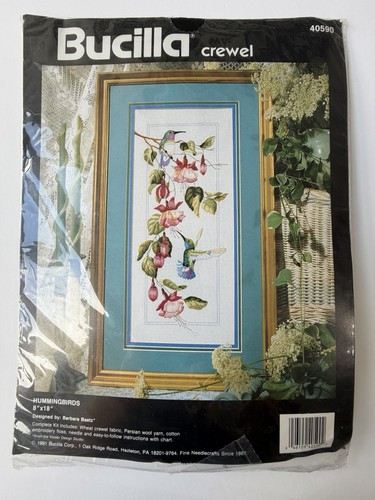 Hummingbirds crewel kit - hummingbirds,