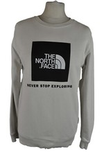 THE NORTH FACE White Crewneck Jumper size XL Boys Pullover Sweatshirt Outdoors