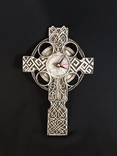 Celtic cross clock - celtic,