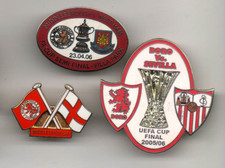 3 Boro badges including