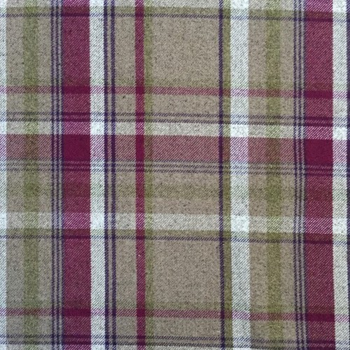 Wool effect fabric balmoral - effect,