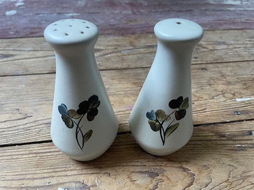 Denby salt pepper pots - denby,
