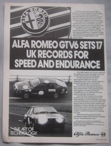 1984 alfa romeo gtv6 - alfa,