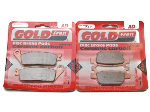 Brake pads front - pads, rear