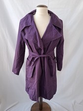 1970s Mod Purple Trenchcoat