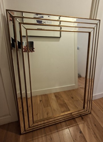 Chambery mirror bronze triple - chambery,