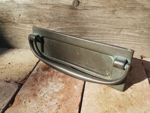 Brass copper letterbox - brass, /