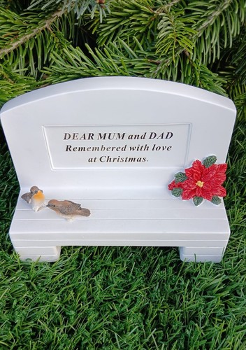 Mum dad christmas grave - dad,