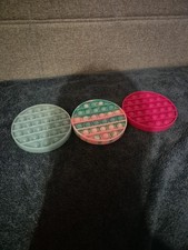 3 Circle Pop Its Blue Pink and