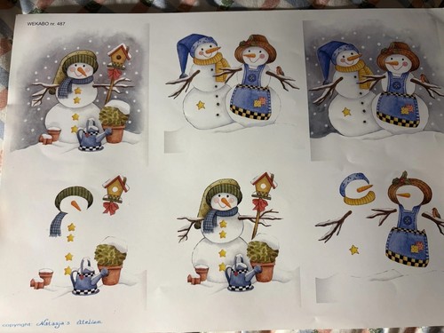 Wekabo 487 xmas - no, decoupage