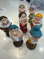 Disney 7 Dwarfs Vintage Rubber