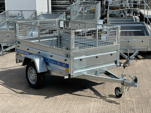 Cage single axle trailer - cage,
