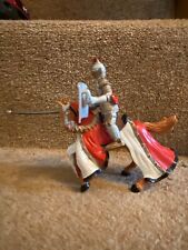 toy knight and horse