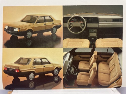 Fiat regata car postcard - fiat,