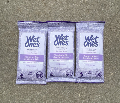Wet ones antibacterial hand - wet,