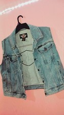 Harley Davidson Denim Vest Men