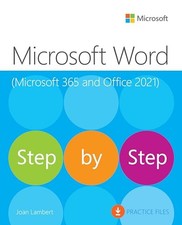 Microsoft Word Step by Step (Office 2021 and Microsoft 365):... - Lambert, Joan