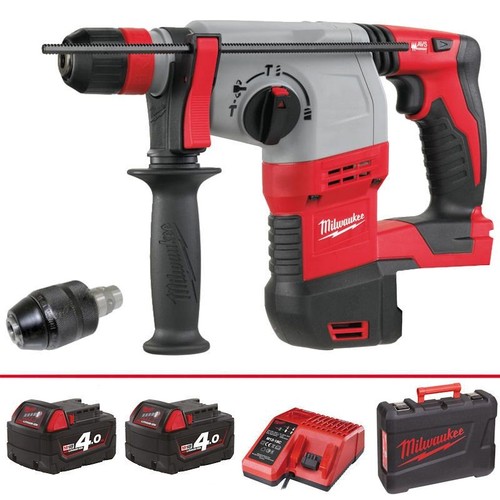 Milwaukee hd18hx 402c 18v sds - hd18hx-402c,