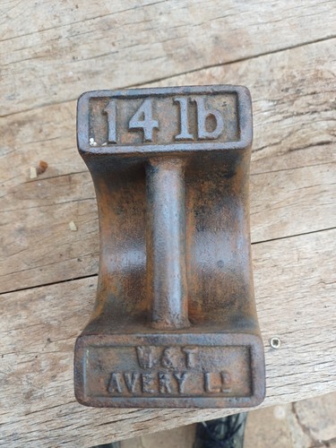 Antique avery lb cast - 14,