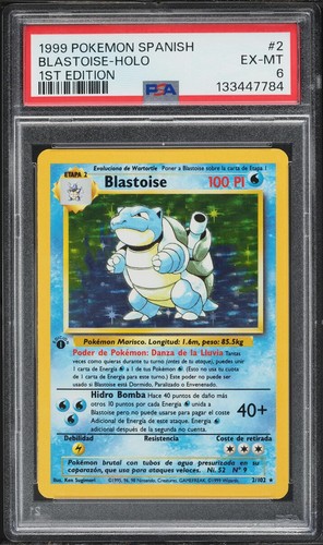 Psa blastoise 1st - psa, 6