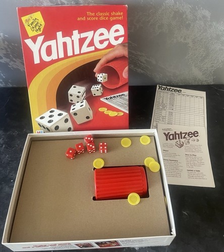 Vintage yahtzee dice - dice, by