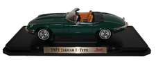 1971 Green Jaguar E-Type DieCast Metal Collection
