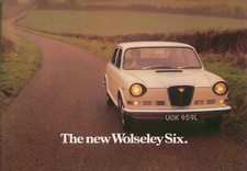 Wolseley Six Original UK Sales