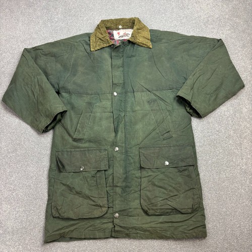 Wax jacket womens large green - jacket,