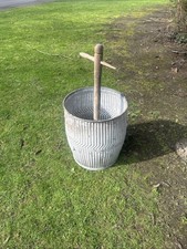 Superb Vintage Galvanised