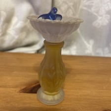 RARE Vintage 1970s Avon Occur 30ml Eau De Cologne Bird Bath Bottle