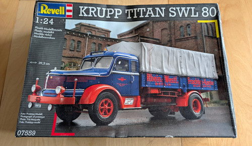 Revell krupp titan swl - krupp, 80