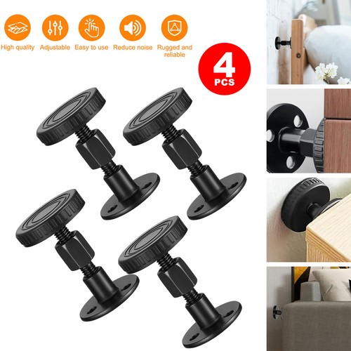 4pcs black adjustable bed - adjustable,